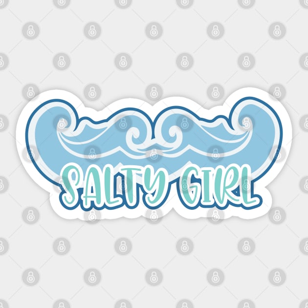 Salty Girl Sticker by FamilyCurios